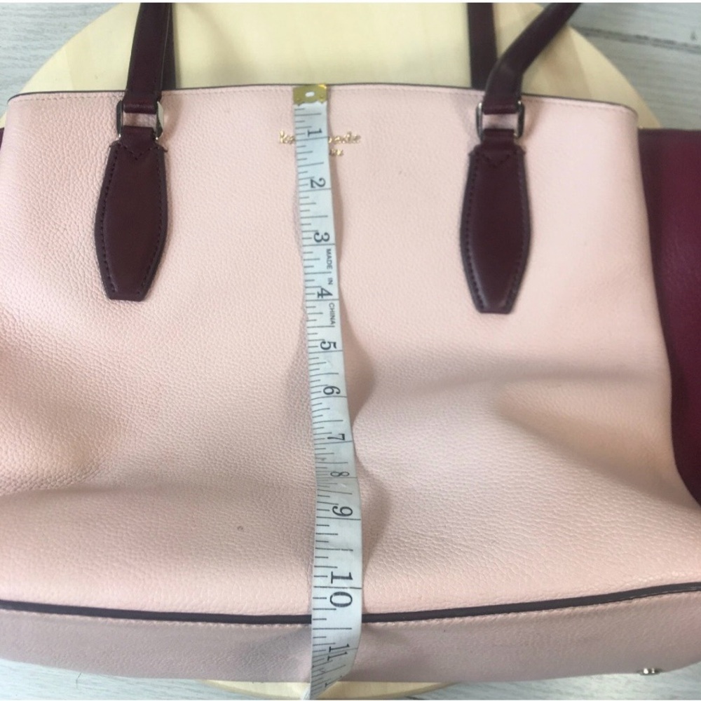 Kate Spade Colorblock New York Monet Triple Compartment Leather Handbag - Picture 12 of 16